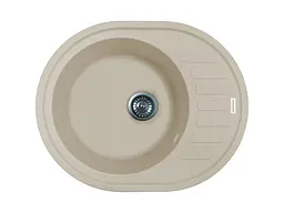 Кухонна мийка Adamant Ovum 615x495x200 Бежевий avena 1824296100406