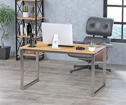 Письмовий стіл Loft Design Q-135 (Дуб Крафт золотий)