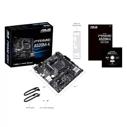 Материнська плата ASUS PRIME A520M-K - мініатюра 8