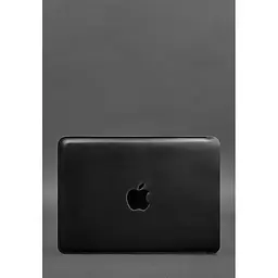 Шкіряний чохол BlankNote Crazy Horse для MacBook 13 дюймів Чорний - мініатюра 2
