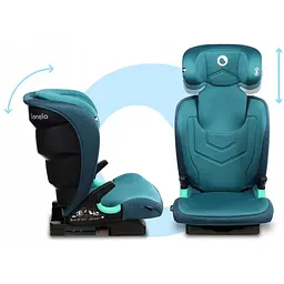 Автокрісло Lionelo Neal 15-36 кг Green Turquoise - мініатюра 9