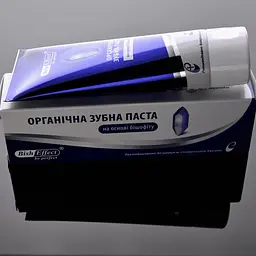 Зубна паста органічна Bisheffect 75 мл, натуральна без фтору з бішофітом та екстрактами трав - мініатюра 5
