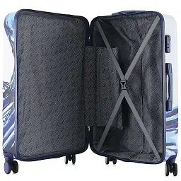 Валіза Semi Line 28" L White/Blue Print (T5653-3) - мініатюра 2