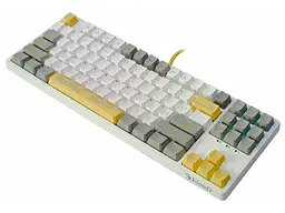 Клавіатура A4Tech Bloody S87 Energy White (4711421993708) - мініатюра 2