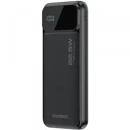Батарея універсальна Choetech 10000mAh 22.5W, PD, QC/3.0, USB-A, USB-C, Black (B728-CCBK)