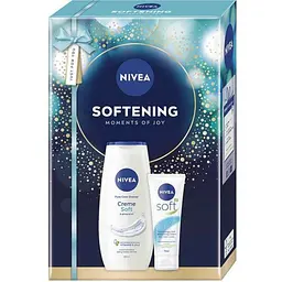 Набір подарунковий для жiнок NIVEA 2025 Softening:Гель для душу+Зволожувальний крем