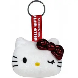 Іграшка-брелок м'яконабивна Hello Kitty Хелло Кітті Ювілейна 50, 7 см в асортименті (760023891) - мініатюра 3