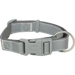 Нашийник для собак Trixie Premium Reflect світловідбиваючий L–XL 42–65 см/30 мм графіт - мініатюра 2