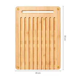 Обробна бамбукова дошка для хліба Fiskars Functional Form ™ 1059230 - мініатюра 2