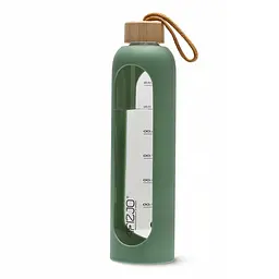 Пляшка для води спортивна 4FIZJO 1000 мл скляна Olive (P-5905973403900) - мініатюра 5
