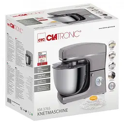 Планетарний міксер - тістоміс Clatronic KM 3765 Titan 10 л - мініатюра 7