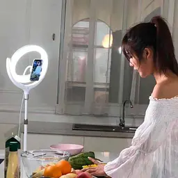 Тримач із кільцевим освітленням Remax LIFE Desktop Selfie Spot Light RL-LT13 360 градусів 50-80cm - мініатюра 5