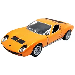 Колекційна машинка "Lamborghini Miura P400 SV" Kinsmart KT5390W(Orange) масштаб 1:42