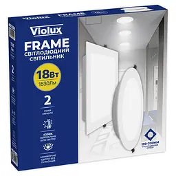 Світильник LED даунлайт Violux FRAME 18W 4200K квадрат IP20 ( 121220 ) - мініатюра 8