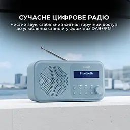 Радіоприймач Sharp DR-P420 Blue - мініатюра 7