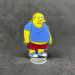 Акрилова колекційна фігурка Аніме: The Simpsons Сімпсони Джефф Альбертсон 15 см - мініатюра 2