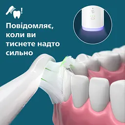Електрична зубна щітка Philips Sonicare HX7400/06 серії 6100 біла - мініатюра 6