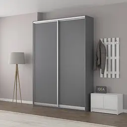 Шафа-купе Idea серія 5 170 x 60 x 210 см Антрацит
