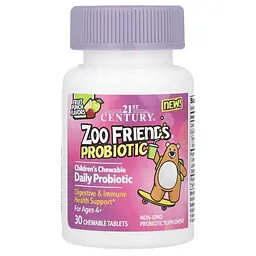 Дитячі пробіотики Probiotic, 30 таблеток 21st Century vit0004177