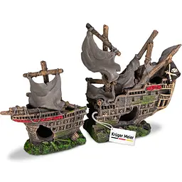Декорація піратський корабель Kruger Meier Pirate Ship 25x6x16 см (251017) - мініатюра 1