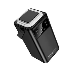Зовнішній акумулятор BOROFONE BJ65B High 22.5W+PD20W+four-cables power bank(80000mAh) Black (6941991122057) - мініатюра 6