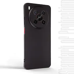 Чехол-накладка для смартфона ZTE Nubia V70 Max 4G, противоударный, силиконовый, термополиуретановый (ТПУ), с защитой камеры и корпуса, черный, защита всего корпуса, ArmorStandart (ARM86132) - мініатюра 2