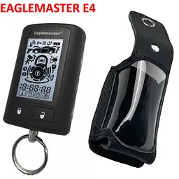 Чохол на пульт сигналізації EAGLEMASTER E4 LCD 2-Way шкіряний чорний - мініатюра 2