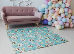 Дитячий двосторонній складаний килимок Poppet Пригоди ведмедиків і Танець панд, 150х180 см (PP003-150) - мініатюра 8