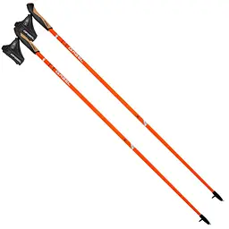 Палиці для скандинавської ходьби Gabel X-1.35 Active Knife Red/Orange 130 (7009361151300) фіксованої довжини
