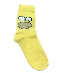 Шкарпетки жіночі "Simpsons" жовті