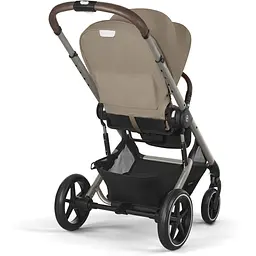 Коляска Cybex Balios S Lux TPE Almond Beige з бампером (524001211) - мініатюра 5