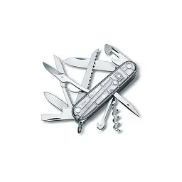 Ніж Victorinox Huntsman Transparent Silver Blister (1.3713.T7B1)