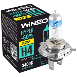 Автолампа WINSO H4 HYPER +60 60/55W (712420) - мініатюра 2