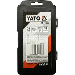 Набір інструментів Yato для ремонту різьби M10x1, 5 (YT-17634) - мініатюра 3
