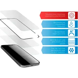 Скло захисне ACCLAB Full Glue MOTO E6i (1283126514685) - миниатюра 3