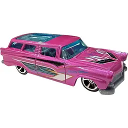 Базова машинка Hot Wheels Wagons 8 Crate рожева (5785) JJJ86-N521 - мініатюра 2