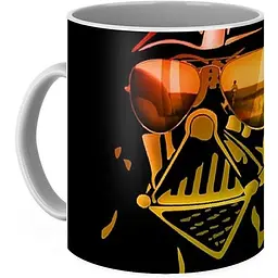 Кухоль GeekLand Зоряні війни Star Wars Дарт Вейдер в окулярах SW.002.82 330 мл білий - мініатюра 3
