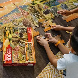 Мега-пазл Melissa&Doug Сафарі, 100 елементів (MD12873) - мініатюра 7