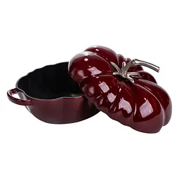 Каструля чавунна емальована Iron Tomato 2,5 л, бургунді Yongkang HP-FLG-20 burgundy - мініатюра 5