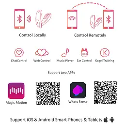 Вібратор Magic Motion Eidolon 16.7 см рожевий - мініатюра 7