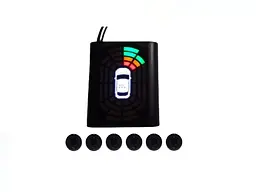 Парктроник Parkcity Kharkiv 6128/6M Black 6-датчика