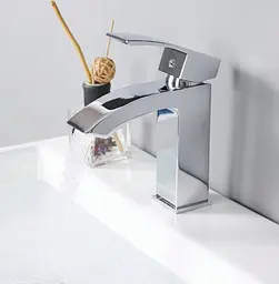 Змішувач для раковини Qtap Swan Cascada, Chrome (k35) QTSWA270CRM45564 - мініатюра 5