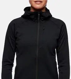 Флісова кофта Black Diamond Factor Hoody L Чорний - мініатюра 5