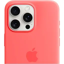 Чохол Silicone Case with MagSafe для Apple iPhone 15 Pro Max Guava AAA [93257] - мініатюра 4