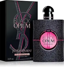 Парфумована вода Yves Saint Laurent Black Opium Neon 75 мл - мініатюра 2