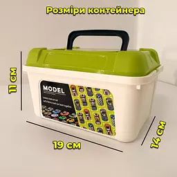 Комплект іграшкових машинок Cool Car Set з інерційним механізмом в боксі-контейнері з ручкою 30 шт. - мініатюра 10