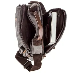 Чоловіча сумка Vintage 27х23,5х8 см 000158601 - мініатюра 5