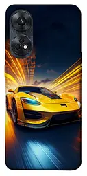 Чохол Demsky Yellow Porsche для Oppo Reno 8 T 4G