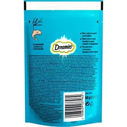 Ласощі для котів Dreamies з лососем 60 г (4008429037962) - мініатюра 2