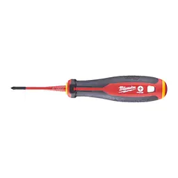 Викрутка з тригранною рукояткою ізольована VDE MILWAUKEE, PH0х60мм - мініатюра 2